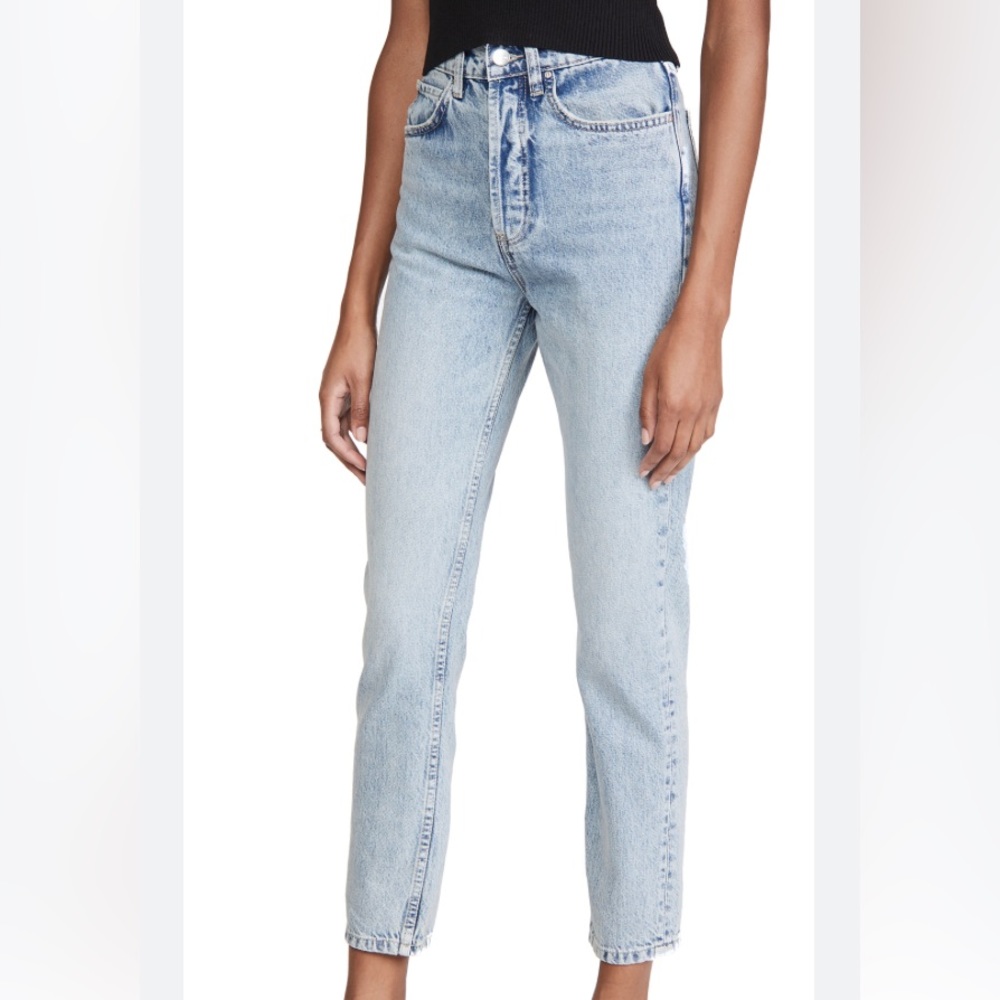 Anine Bing Sonya Jean in washed blue